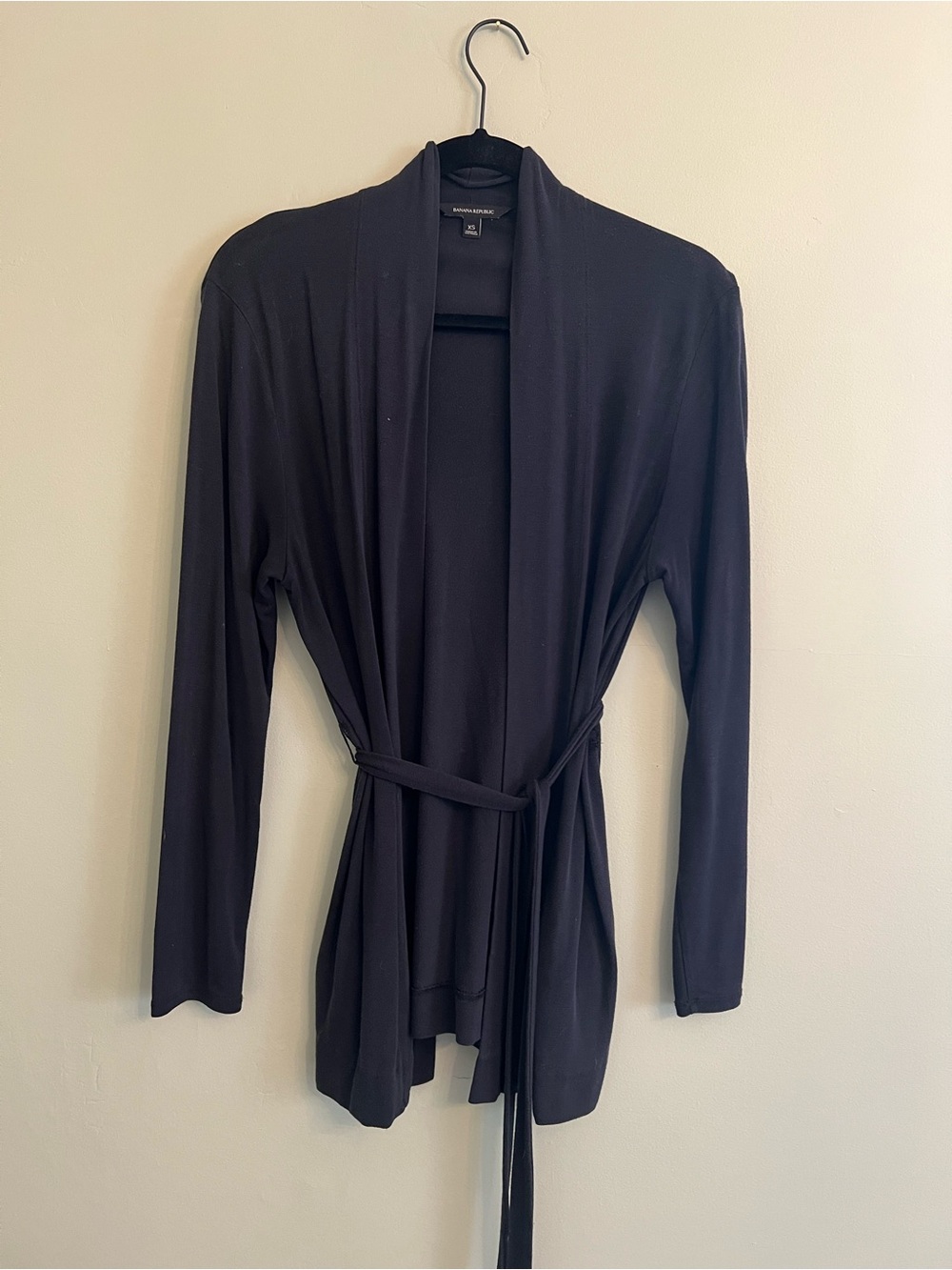 Banana Republic Lightweight Belted Open Cardigan